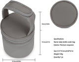 Breast Milk Cooler Bag, Handbag for Storing Milk, Detachable Strap Design, Constant Temperature, Pumping in Baby Care, Brown