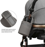 Breast Milk Cooler Bag, Handbag for Storing Milk, Detachable Strap Design, Constant Temperature, Pumping in Baby Care, Brown