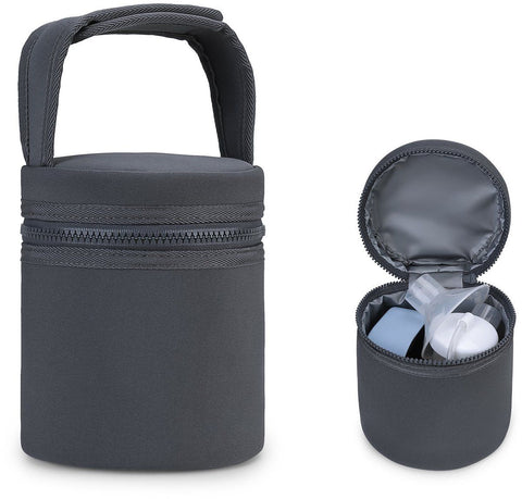 Breast Milk Cooler Bag, Bottle Storage Bag, Compact and Portable, Dustproof and Easy to Clean, Waterproof and Temperature Maintains, Dark Blue In Australia - Darrahopens