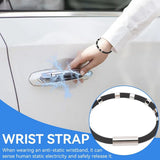 Anti, Static Armband, Silicone Sports Wristband, 8, Eliminates Static Electricity, Waterproof and Washable, For Running and Winter, Black In Australia - Darrahopens