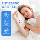 Static Armband, Eliminates static electricity, for winter running, Balances strength, static capability, Waterproof black, 6 x 6 cm
