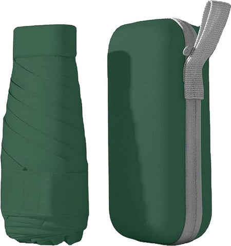 Mini Umbrella, Windproof Snow Umbrella, With Storage Box, 6 Rib Mini Travel Umbrella, Foldable Umbrella, Compact Umbrella, 90cm In Australia - Darrahopens
