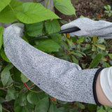 Women's Garden Gloves, Long Garden Gloves, Garden Tools, Level 5 Cut, Breathable Garden Gloves, Resistant Gloves for Gardening, 50CM, Grey In Australia - Darrahopens