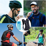 Outdoor Sports backpack water bladder, Cycling leisure mountaineering running hiking shoulder water bladder backpack, Vegetables