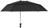 Bicycle Umbrella, Foldable offset umbrella, Double umbrella, for sunny or rainy days, With umbrella holder, for bicycles, Black