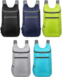 Foldable Waterproof Backpack for Women, Lightweight Daypack for Camping, Hiking, Travel and Everyday Outdoor Adventures, Black