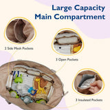 Large Capacity Diaper Bag Tote with Multiple Storage Pockets, Practical Baby Changing Bag for Hospital Visits, Travel and Everyday Outings In Australia - Darrahopens