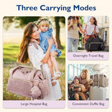 Large Capacity Diaper Bag Tote with Multiple Storage Pockets, Practical Baby Changing Bag for Hospital Visits, Travel and Everyday Outings In Australia - Darrahopens