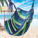 Hammock chair, outdoor hanging chair without stand, Swing chair, Extra large, Maximum 136 kg, Thick canvas hammock for student rooms, 130x100 cm