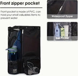Drawstring Backpack, Beach Bag Backpack, Large Capacity Backpack with Wet Bag, Backpack for Swimming Surfing Travel Gym, Vegetable