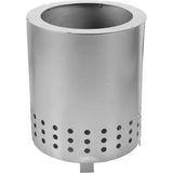Portable Metal Tabletop Fire Pit with Ventilation Holes for Garden, Camping and Outdoor Warmth, Compact Personal Fireplace, Black In Australia - Darrahopens