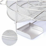Stainless Steel Cold Smoke Generator Maze with Cleaning Brush for Meat, Fish, Cheese and BBQ Smokers, Silver, 20 x 18 x 5 cm