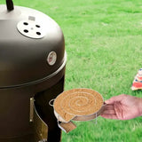 Stainless Steel Cold Smoke Generator Maze with Cleaning Brush for Meat, Fish, Cheese and BBQ Smokers, Silver, 20 x 18 x 5 cm