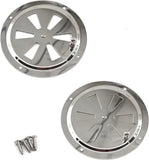 2 Pack BBQ Smoker Vent Covers, Adjustable Stainless Steel Air Vents Replacement Kit for Grills Ovens and Stoves, 12.5 cm In Australia - Darrahopens