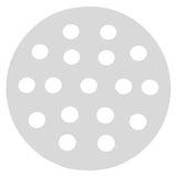 Round Iron Charcoal Grill Grate Replacement Heat Resistant Ventilated for Barbecue Camping Outdoor Picnic Silver 145 mm In Australia - Darrahopens