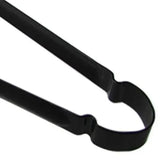 2 Pack Charcoal Tongs Iron Metal Handle Multipurpose Food Clamps for Outdoor Grilling Camping Picnic Fireplace