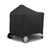 Waterproof Charcoal Grill Cover UV Resistant Weatherproof Protection for Outdoor Camping Black 124 x 65 x 101 cm