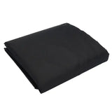 Waterproof Charcoal Grill Cover UV Resistant Weatherproof Protection for Outdoor Camping Black 124 x 65 x 101 cm