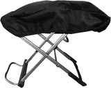 Compact Grill Cover Adjustable Elastic Hem 210D Oxford Fabric for Outdoor Gas Charcoal Grills Black 100 x 47 x 25 cm In Australia - Darrahopens