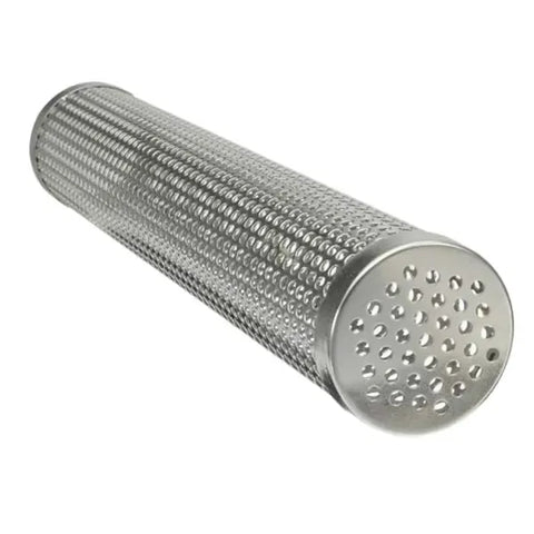 304 Stainless Steel BBQ Smoker Tube for Hot and Cold Smoking on Gas, Charcoal and Electric Grills, Silver, 30 cm In Australia - Darrahopens