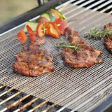 6 Pack Reusable Non-Stick Heat Resistant BBQ Grill Mesh Mats for Gas Charcoal Grills Oven Camping Outdoor Cooking, Silver 30 x 40 cm In Australia - Darrahopens