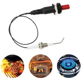 3 Pack Universal Piezo Ignition Kits with Ceramic Electrodes and Wires for Gas Grills, Stoves and Fireplaces, Black and White, 30 cm In Australia - Darrahopens