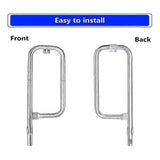Stainless Steel Gas Grill Burner Tube Replacement for Weber Q100, Q120, Q1000, Q1200 and Baby Q Grills, Silver, 43 cm