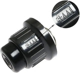 2 Pack AA Battery Push Button Igniter Caps Replacement for Gas Grill Spark Generator, for Gas Grill Repair and BBQ Maintenance, Black
