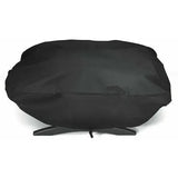 Waterproof 210D Oxford Grill Cover Compatible with Weber Q1000 and Q1200 Portable Gas Grills, Black, 67 x 44 x 32 cm