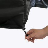 Heavy Duty Waterproof Grill Cover with UV Protection for 3 and 4 Burner Gas Grills, Outdoor Patio and Garden Storage, Grey, 163 cm