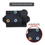 Grill Igniter Replacement Kit for Weber Genesis II Gas Grill Spark Generator Plastic Metal, for Gas Grill Repair and BBQ Maintenance, Black