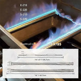 Grill Burner Tube Replacement Stainless Steel Even Heating for Weber Spirit E 210 E 220 S 210 S 220 Silver
