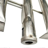 U Shaped Gas Grill Burner Tube Stainless Steel Adjustable Universal Replacement for Gas Grills Silver In Australia - Darrahopens