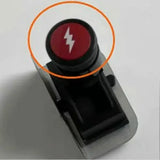 Electronic Ignition Button 2181803 Plastic Replacement Part for Weber Q Series Gas Grill, Red, for Camping, Picnics and Cooking, Black