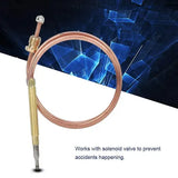 Universal 900 mm Thermocouple Replacement Cable with Gas Valve Nut for BBQ Grills, Gas Stoves and Outdoor Heaters