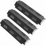 3 Pack Gas Grill Heat Plate Set, Porcelain Steel Burner Cover Replacement for Char-Broil and Kenmore Grills, 37 cm In Australia - Darrahopens