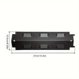 3 Pack Gas Grill Heat Plate Set, Porcelain Steel Burner Cover Replacement for Char-Broil and Kenmore Grills, 37 cm In Australia - Darrahopens