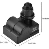 BBQ Gas Grill Igniter Spark Generator 4 Outlet Replacement Part For Gas Grills, for Gas Grill Repair and Outdoor BBQ Maintenance, Black