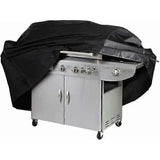 Grill Cover Waterproof Oxford Fabric Weather Resistant Dustproof for Outdoor BBQ Grill Black 170 x 61 x 117 cm In Australia - Darrahopens