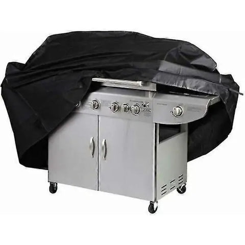Grill Cover Waterproof Oxford Fabric Weather Resistant Dustproof for Outdoor BBQ Grill Black 170 x 61 x 117 cm In Australia - Darrahopens