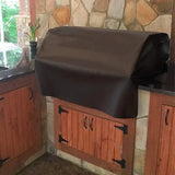 420D Oxford Built-In Grill Cover, Water and Tear Resistant Protection for Outdoor Gas Grill Heads, Fits 81-94 cm Grills, Black