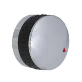 4 Pack Gas Grill Control Knobs With 6 mm and 8 mm Adapters for D Shaft Valves BBQ Grill Stove Oven Silver