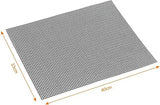 5 Pack Grill Mesh Mats, Reusable Cuttable Non-Stick PTFE Coated Fiberglass for BBQ, Camping and Picnic, Black 40 x 33 cm