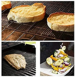 5 Pack Grill Mesh Mats, Reusable Cuttable Non-Stick PTFE Coated Fiberglass for BBQ, Camping and Picnic, Black 40 x 33 cm In Australia - Darrahopens