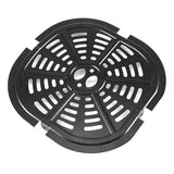 Non-Stick Metal Air Fryer Crisper Plate Replacement for 5 qt Square Air Fryers, Dishwasher-Friendly Grill Pan, Black, 20 cm In Australia - Darrahopens