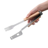 4-in-1 Grill Multitool Folding Stainless Steel BBQ Spatula Fork Tongs Bottle Opener for Camping and Outdoor Grilling In Australia - Darrahopens