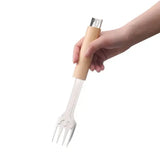 4-in-1 Grill Multitool Folding Stainless Steel BBQ Spatula Fork Tongs Bottle Opener for Camping and Outdoor Grilling