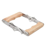 Bee Hive Frame Lifter Tongs Stainless Steel With Wooden Handle for Beekeepers Hive Inspection and Honey Harvesting