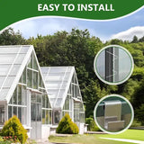 100 Pack Stainless Steel Greenhouse Glass Clips, W and Z Type Clamps for Polycarbonate and Plexiglass Panels, for Secure Panel Fixing In Australia - Darrahopens