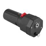Electric Grill Rotisserie Motor 1.5V Battery Powered Heat Resistant Low Noise for BBQ Barbecue Spit Black